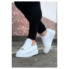 Beyaz Kapitone Erkek Casual Ayakkabı