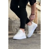 Beyaz Ortopedik Taban Erkek Casual Ayakkabı