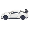 Çek Bırak Metal Küçük Arabalar 8 cm - 6411A - Beyaz
