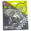 Çek Bırak Metal Küçük Arabalar 8 cm - 6411A - Haki