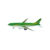 Çek Bırak Sesli Işıklı Metal Uçak - 180 - Yeşil