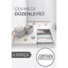 Çekmece Düzenleme Kutu Seti Organizer 4lü Set