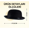Charlie Chaplin Stil Çocuk Şapkası – Siyaelon Parti Şapkası