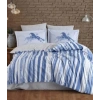 Çift Kişilik Poplin Nev Cascade Lacivert