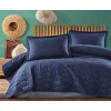 Çift Kişilik Yatak Örtüsü Lorna v2 Lacivert