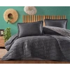 Çift Kişilik Yatak Örtüsü Lorna v6 Antrasit