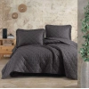 Çift Kişilik Yatak Örtüsü Tafana V1 Antrasit