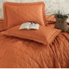Çift Kişilik Yatak Örtüsü Tafana V2 Oranj