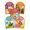 Çıkartmalı Boyama Kitabı - 5  Set