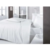Çizgili Saten Nev Takımı Çift Kişilik Beyaz