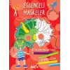 Eğlenceli Maskeler (Kırmızı )