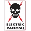 Elektrik Panosu Uyarı Levhası 25x35 KOD:1107
