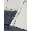 Embrova Şönil Çift Kişilik Yatak Örtüsü/Pike Takımı Loom Lacivert