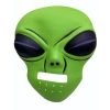 Ghoulish Productions Green Alien Mask 45x30 cm ( UZAYLI )