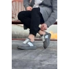 Gri Süet Erkek Casual Ayakkabı