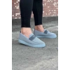 Gri Triko Babet Erkek Casual Ayakkabı