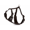 Havalı Ped Dokuma Köpek Göğüs Tasması 45/55 cm Siyah