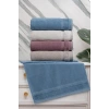 Jakarlı 4´lü 50x90 El Havlusu Bettina