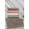 Jakarlı 4´lü 50x90 El Havlusu Selinda
