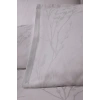 Jakarlı Saten Çift Kişilik Nevresim Takımı Minna Marble