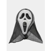 Kapşonlu Çığlık Maskesi Scream Maskesi - Hayalet Maskesi 33x21 cm