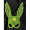 Karanlıkta Parlayan Fosforlu Tavşan Maskesi – Glow Bunny Masquerade Maske (32x22 cm)