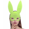 Karanlıkta Parlayan Fosforlu Tavşan Maskesi – Glow Bunny Masquerade Maske (32x22 cm)