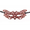 Kırmızı Dantel Masquerade Maskesi 9 No