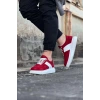 Kırmızı Süet Erkek Casual Ayakkabı