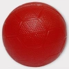 Köpek Oyuncağı - Plastik Düdüklü Top - Kırmızı
