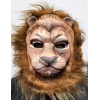 Koyu Kahve Yeleli Aslan Maskesi Mega Eva Malzeme Peluş Maske 1 No