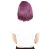 Küt Kahküllü Fiber Sentetik Peruk / Patlıcan Moru