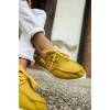 Mevsimlik Keten Ayakkabı  Sarı