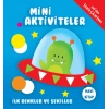 Mini Aktiviteler - İlk Renkler ve Şekiller (Mavi )