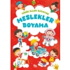 Minik Eller Boyuyor – Meslekler Boyama Kitabı (Örnek li)