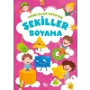 Minik Eller Boyuyor – Şekiller Boyama Kitabı (Örnek li)