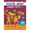Minik Eller Yapıştır Ve Boya - Bordo