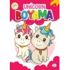 Neşeli Unicorn Boyama