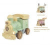 Oyuncak Tren Işıklı Sesli Bas Gitsin 14cm - YEŞİL - 8068A