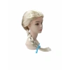 Platin Altın Dore Renk Karlar Ülkesi Elsa Frozen Peruğu Çocuk Boy