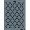 Rich New Seri N-112 Stencil 35x25 cm