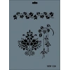 Rich New Seri N-120 Stencil 35x25 cm