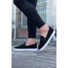 Siyah Triko Babet Erkek Casual Ayakkabı