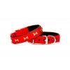 Softlu Kemik Desenli Köpek Tasması 2,5 cm x 50 cm Kırmızı