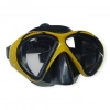 Temper Camlı Dalış Maskesi Yetişkin - 51706-SARI