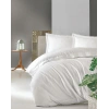 Tek Kişilik Saten Nev Takımı Elegante Beyaz