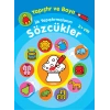 Yapıştır ve Boya İlk Yapıştırmalarım - Sözcükler