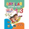 Yaz-Sil Sayılar Bitmeyen Yazı Defteri+Tahta Kalemi
