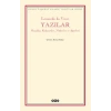 Yazılar - Masallar, Kehanetler, Nükteler ve Diğerleri