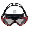 Yüzücü Sörf Gözlüğü Kulaklık Hediyeli SİYAH/KIRMIZI- 8170